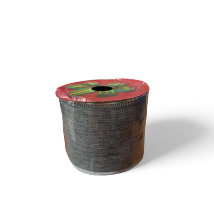 Cinta Jaspeada Decorativa Gris Gerimport - 6.3cm x 2.7m