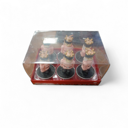 Velas de Té con Forma de Soldaditos Gerimport