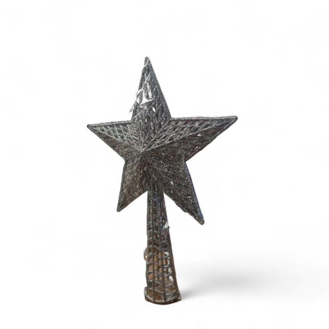 Estrella de Árbol de Navidad con Purpurina Gerimport - 36cm