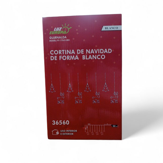 Guirnalda de Luces Luz Europa - 40cm (2m desde Enchufe)