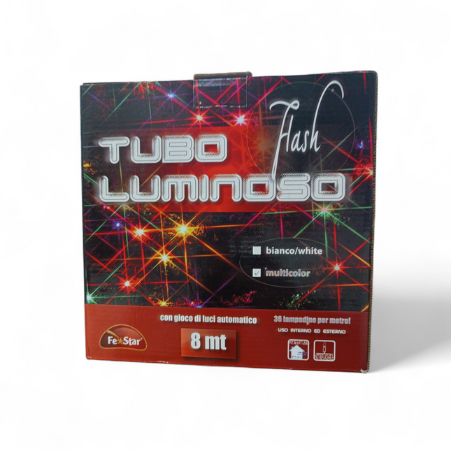 Tubo Luminoso Multicolor Fe Star - 8m