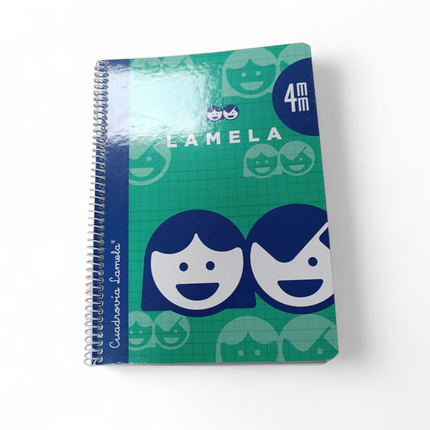 Libreta A5 Cuadricula 4MM Lamela 40H 70GR