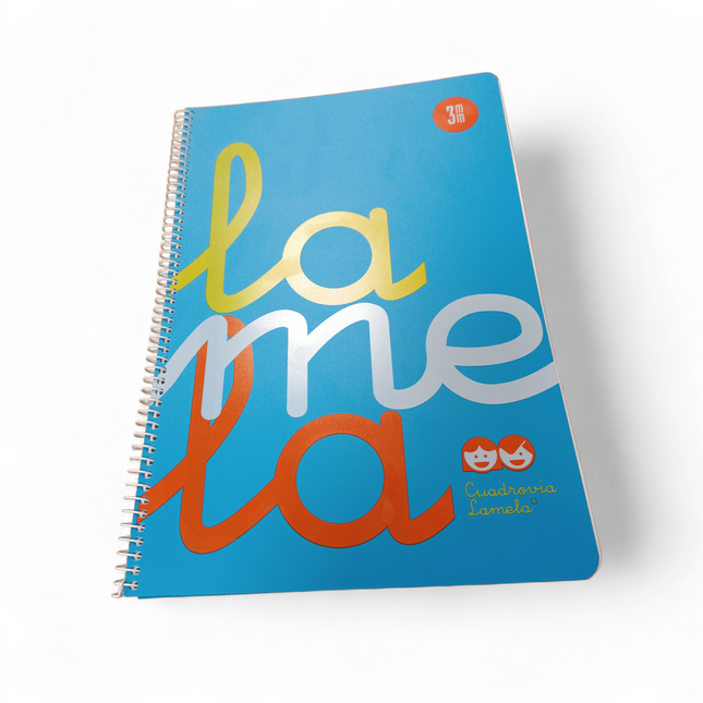 Cuaderno Lamela 3MM Cuadrovia Tapa Plastico A4