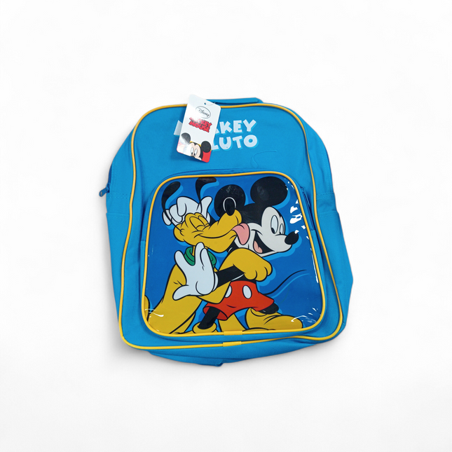 Mochila Infantil Mickey & Pluto Con 2 Bolsillos - Arte Regal