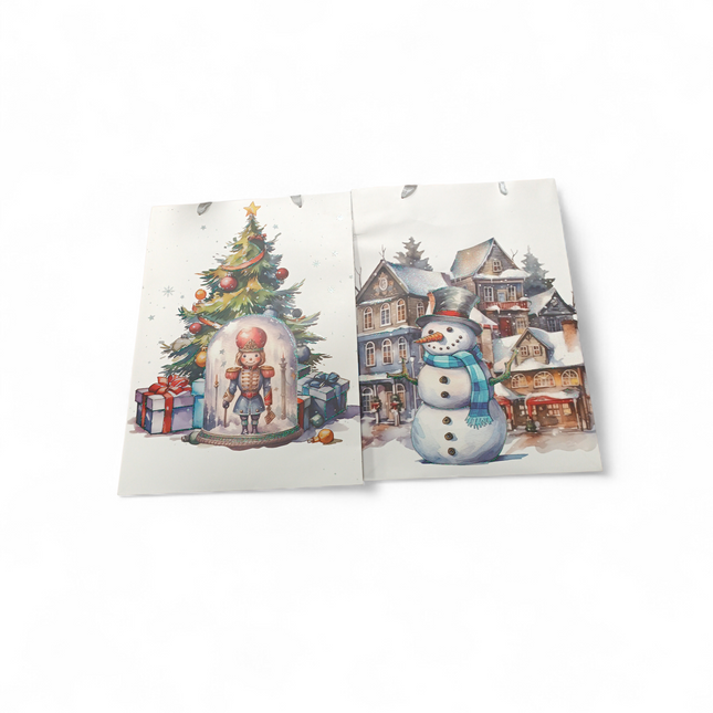 Bolsa de Regalo con Asa Navideña Gerimport - 42x30x12cm