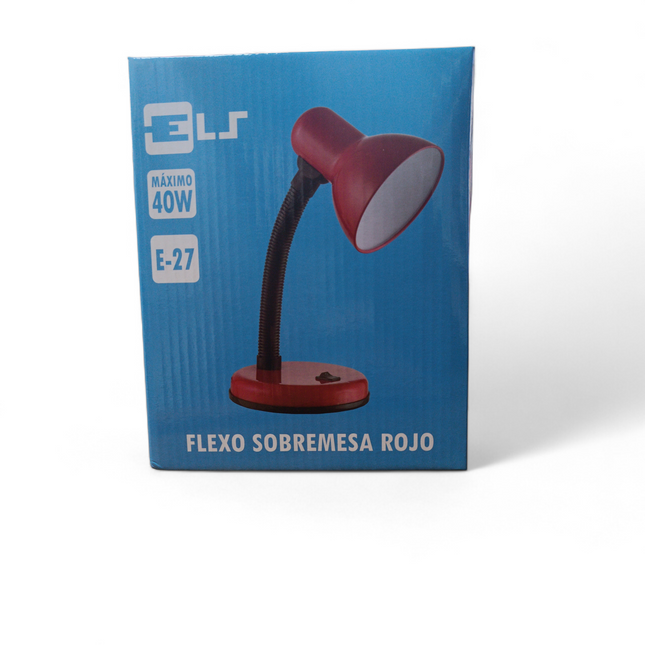 Flexo Sobremesa Rojo 40W ELS
