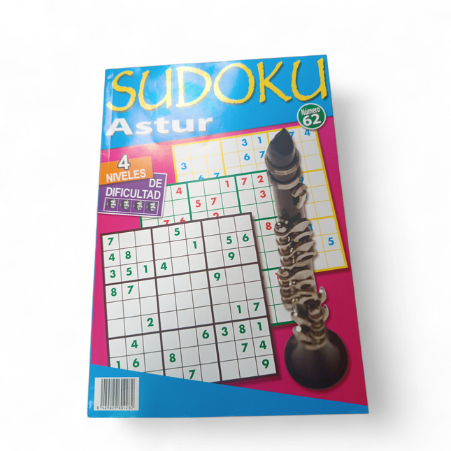 Libro de Sudokus Nº62 - Asturias