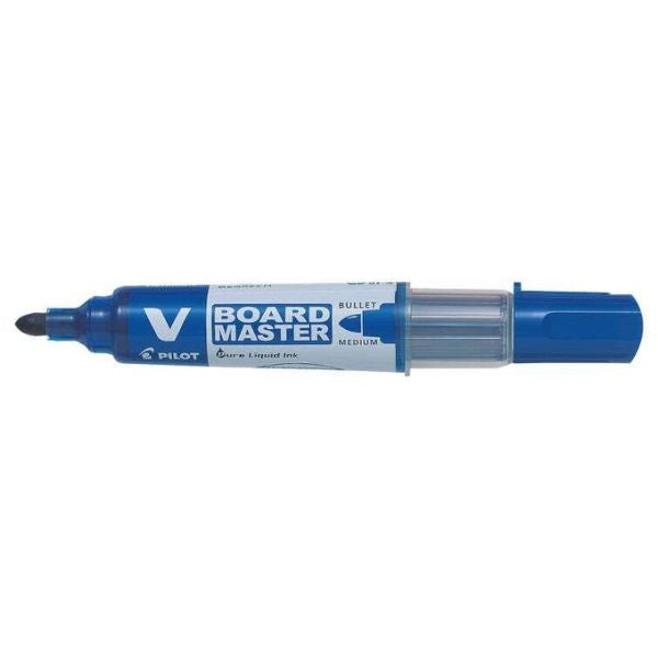 Rotulador para Pizarra Blanca Pilot V Board Master (Punta Redonda – Negro)