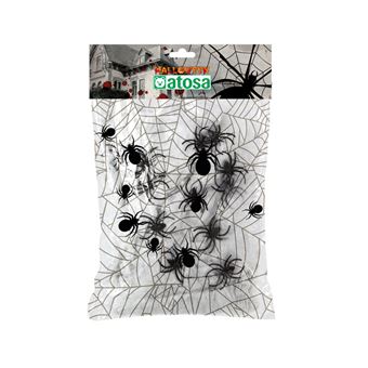 Tela de Araña Decorativa Halloween - Telas de Araña disponible en Bubaa