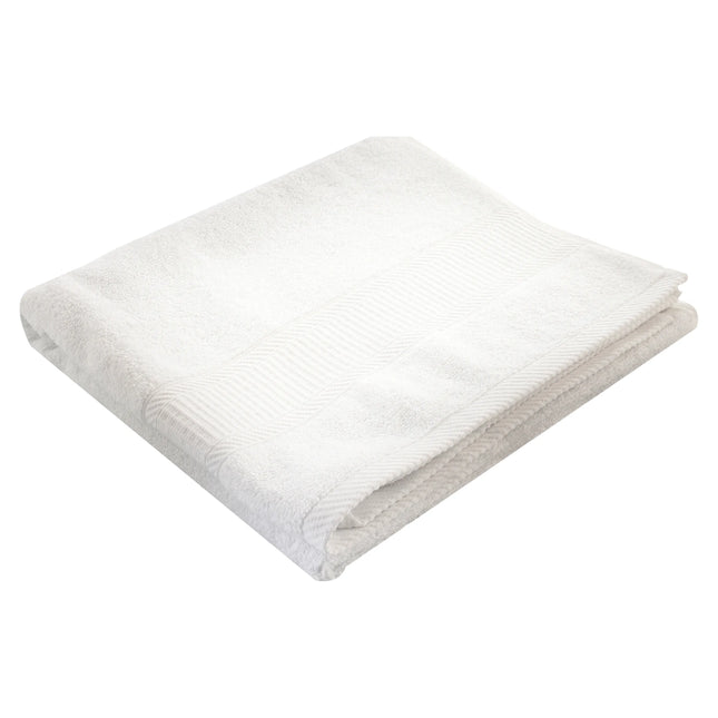 Toalla Ducha de Algodón Blanca Optimus - 70x135cm