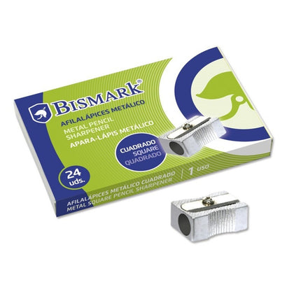 Sacapuntas Metal Cuadrado 1UND Bismark