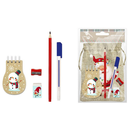 Set de Escritorio de Navidad Bismark - 6uds