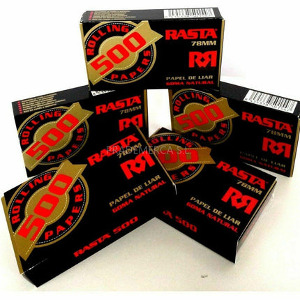 Papel de Liar RASTA - 500 Hojas (78mm)