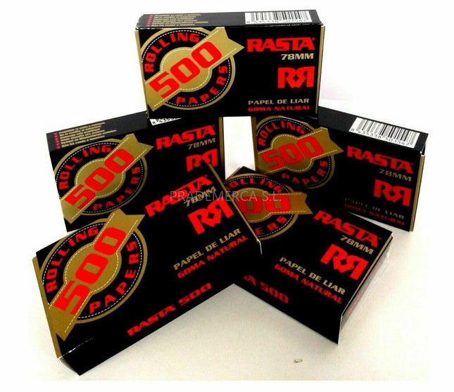 Papel de Liar RASTA - 500 Hojas (78mm)