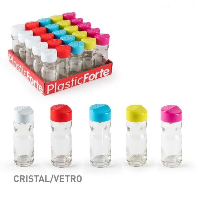 Salero/Pimentero de Cristal Plasticforte