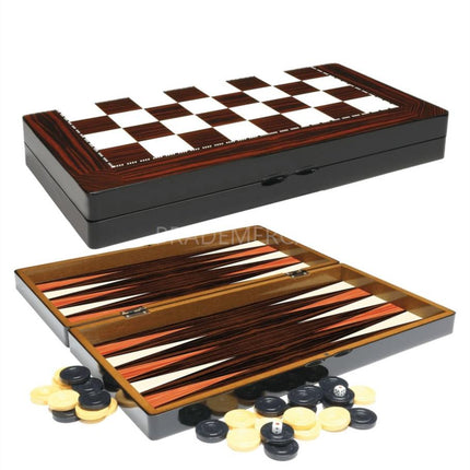 Tablero De Ajedrez Y Damas Grande Yenigun