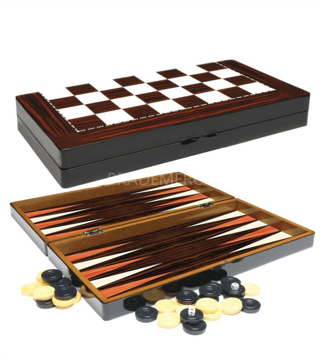 Tablero De Ajedrez Y Damas Grande Yenigun