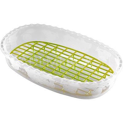 Escurre Pescado con Rejilla Hega