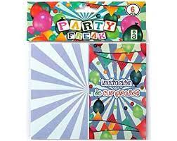 Tarjetas de invitación de Cumpleaños Atosa - 6uds