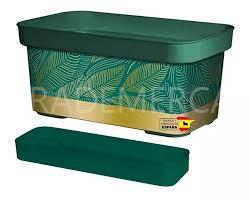 Jardinera de Plástico con Diseño de Selva Bgspazio - 50cm