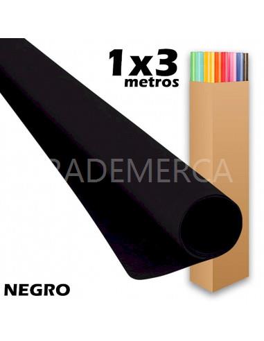 Rollo de Papel Kraft Sadipal Negro - 1x3m