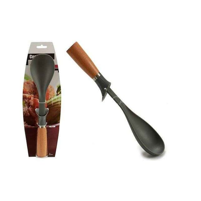 Cucharón de Nylon con Mango de Madera - Arte Regal