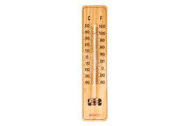 Termómetro de Madera H.K – Medición en °C y °F