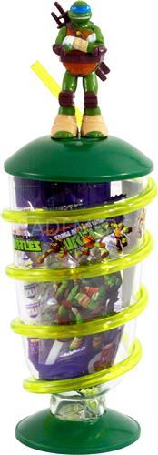 Vaso con Pajita Espiral Tortugas Ninja
