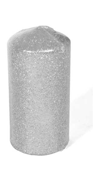 Vela Taco Purpurina Gerimport Plata 284GR