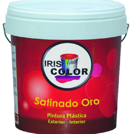 Pintura Satinada Color Oro - 4L