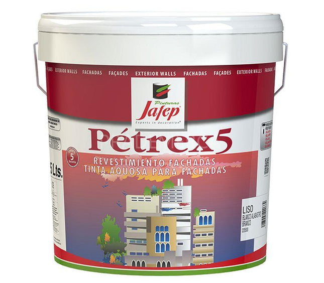 Pintura Petrex Revestimientos y Fachadas Jafex – Gris Ferrita 15 L
