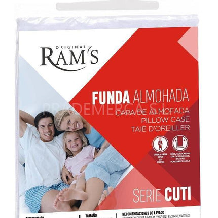 Funda de Almohada con Cremallera Ram's - 80cm