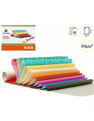 Libro de Papel Charol Scaling - 10 Hojas (24x31cm)
