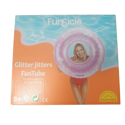 Flotador con Purpurina Bismark Beach - 79x22cm