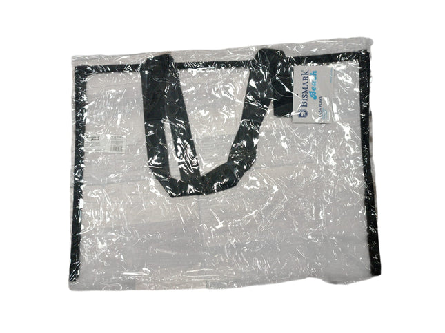 Bolsa de Playa Transparente Bismark Beach - 47.5x35x15cm