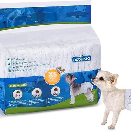 Almohadillas Higienicas Para Mascotas Talla S 40X60CM 30 UNDS Nobleza