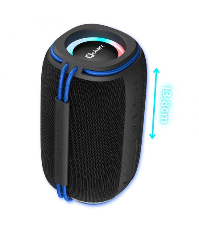 Altavoz Bluetooth Resistente al Agua Qcharx Flow Mini - 10W Potencia