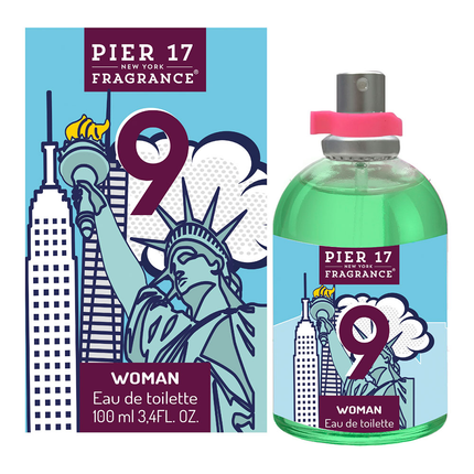 Perfume de Mujer Pier 17 New York Nº9 – 100ml (Eau de Toilette)