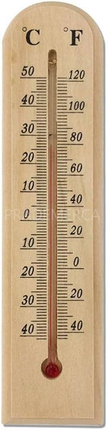 Termómetro Madera 20X5 Cm - Gerimport