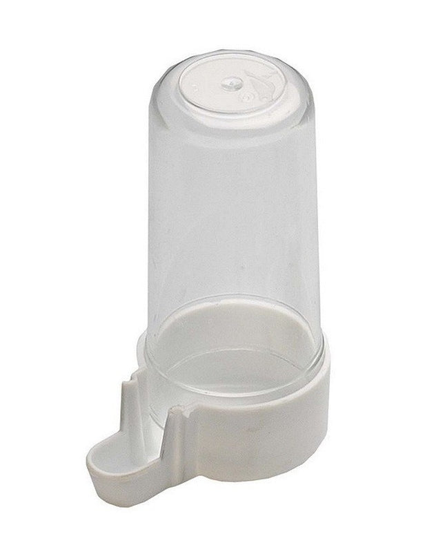 Pack 2 Bebederos de Plástico para Pájaros 80 ml