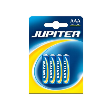 Pilas Alkalinas Jupiter AAA - 1.5V