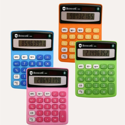 Calculadora Escolar Bismark de 8 Dígitos