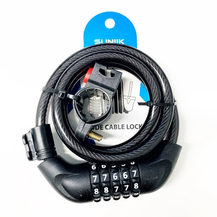 Candado de Seguridad de 5 Dígitos para Patinetes Eléctricos - Sunik