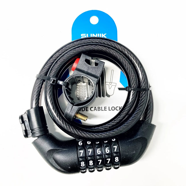 Candado de Seguridad de 5 Dígitos para Patinetes Eléctricos - Sunik