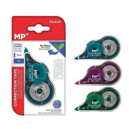 Cinta Correctora MP Extra Larga 8MT 5MM - Bubaa
