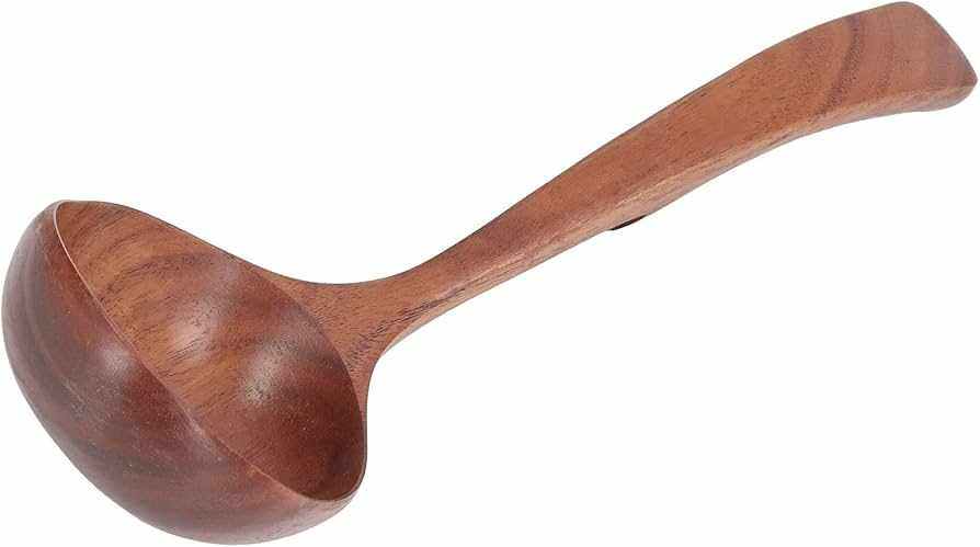 Cucharón de Madera Artesanal 27Cm - Bubaa