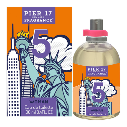 Perfume de Mujer Pier 17 New York Nº5 (Eau de Toilette) - 100ml (3.4FL. Oz.)