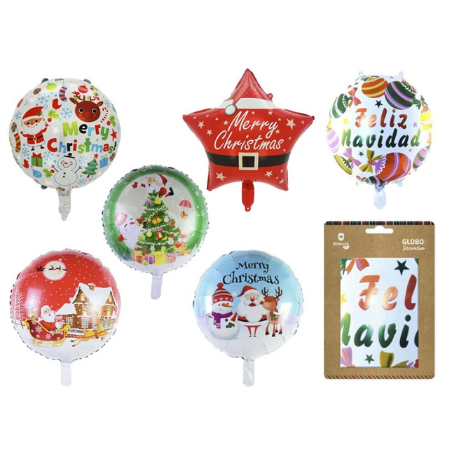 Globo Decorativo de Navidad Bismark – Modelos Surtidos