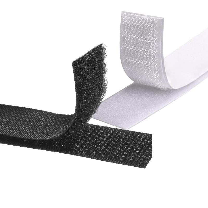 Velcro Adhesivo en Blanco y Negro (2 mm x 70 cm) - Solución Versátil y Eficaz