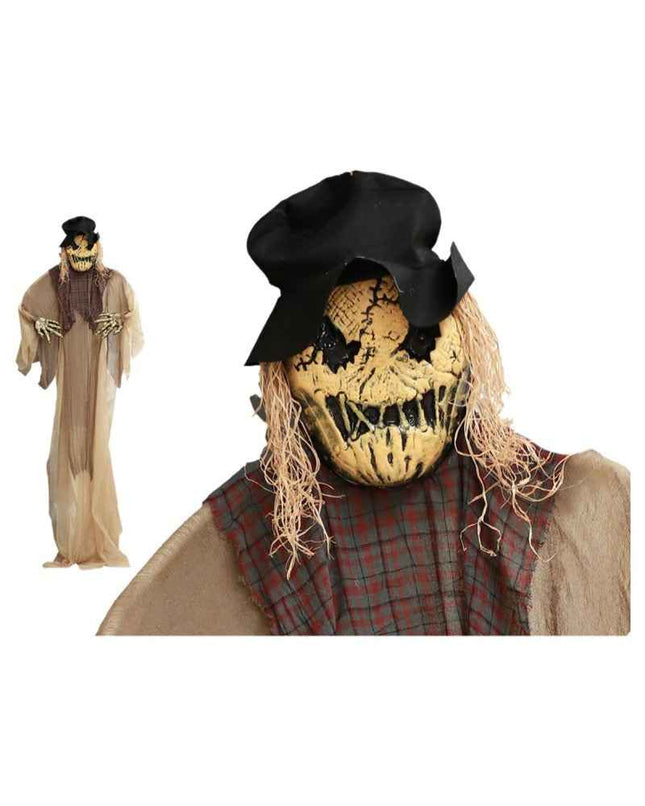 Animatrónico Espantapájaros del Terror con Luz y Sonido (180 cm)